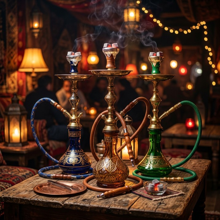 راهنمای کامل انواع قلیان از نظر جنس، ارتفاع و کاربرد + مزایا و معایب