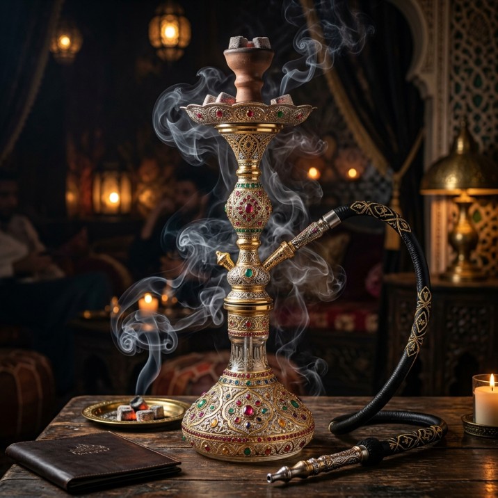 قلیون لاکچری عربی؛ تجربه‌ای سلطنتی با الو قلیون